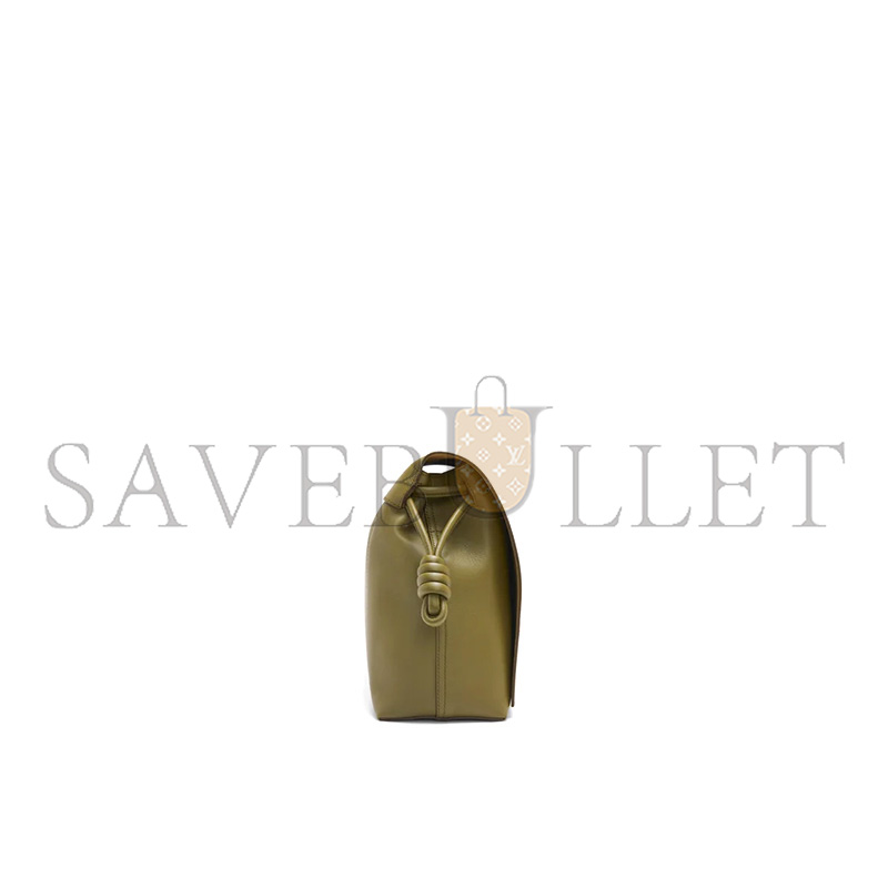 LOEWE FLAMENCO SATCHEL IN SHINY SUPPLE CALFSKIN B411FSAX04 (34*24*12cm)